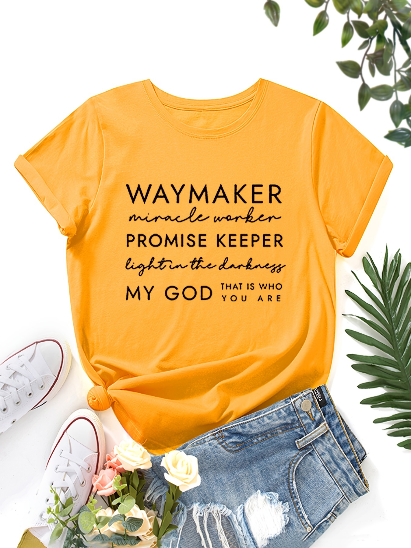 Graphic Print Crew Neck T shirt Casual Loose Short Sleeve Temu