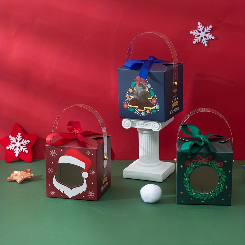 Christmas Gift Box Hollow Creative Gift Box Christmas - Temu