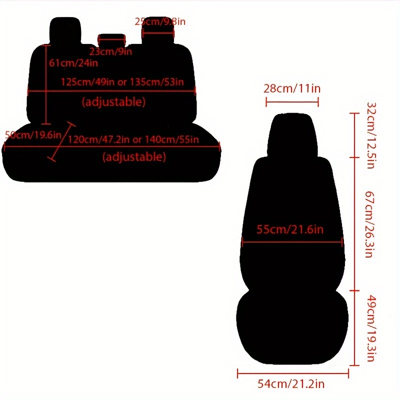 2024 new all     leather car seat covers universal fit durable stylish red   for   business casual use vehicle interior upgrade sleek car accessory   material