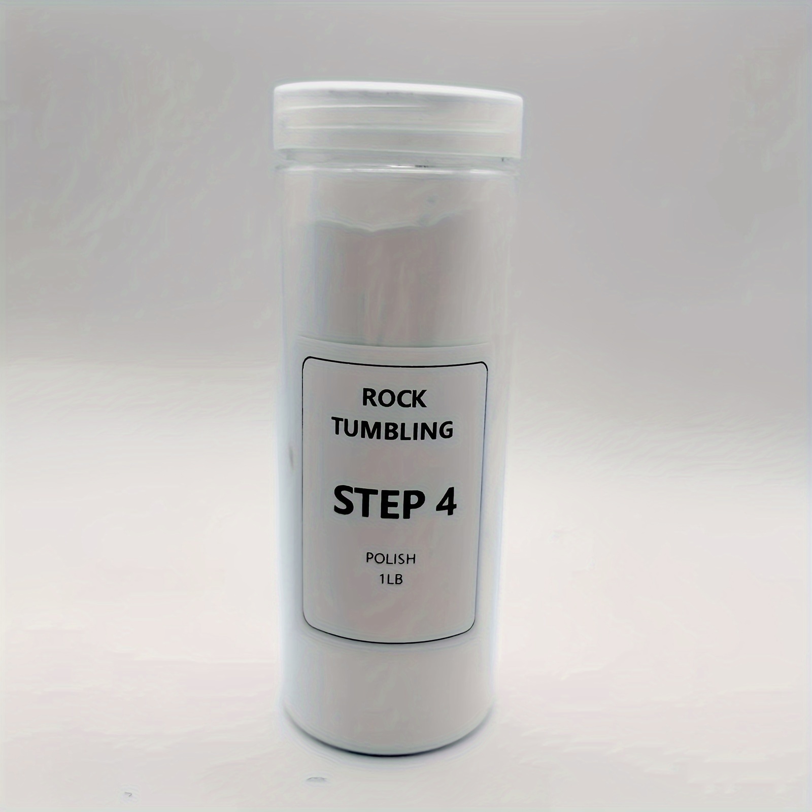 Rock Tumbling And Polishing Grit Kit Rock Tumbler Refill Grit Set 4 Steps  Media Step 1/2/3/4 Silicon Carbide And Alumina Powder Compatible With Any Rock  Tumbler - Temu United Arab Emirates