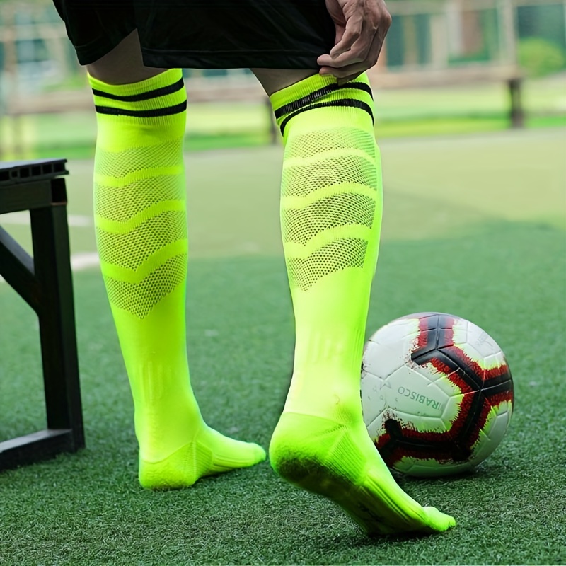 Calcetines de fútbol antideslizantes, Calcetines deportivos para hombres