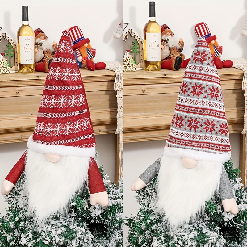 Christmas Tree Topper Gnome Christmas Decorations christmas - Temu