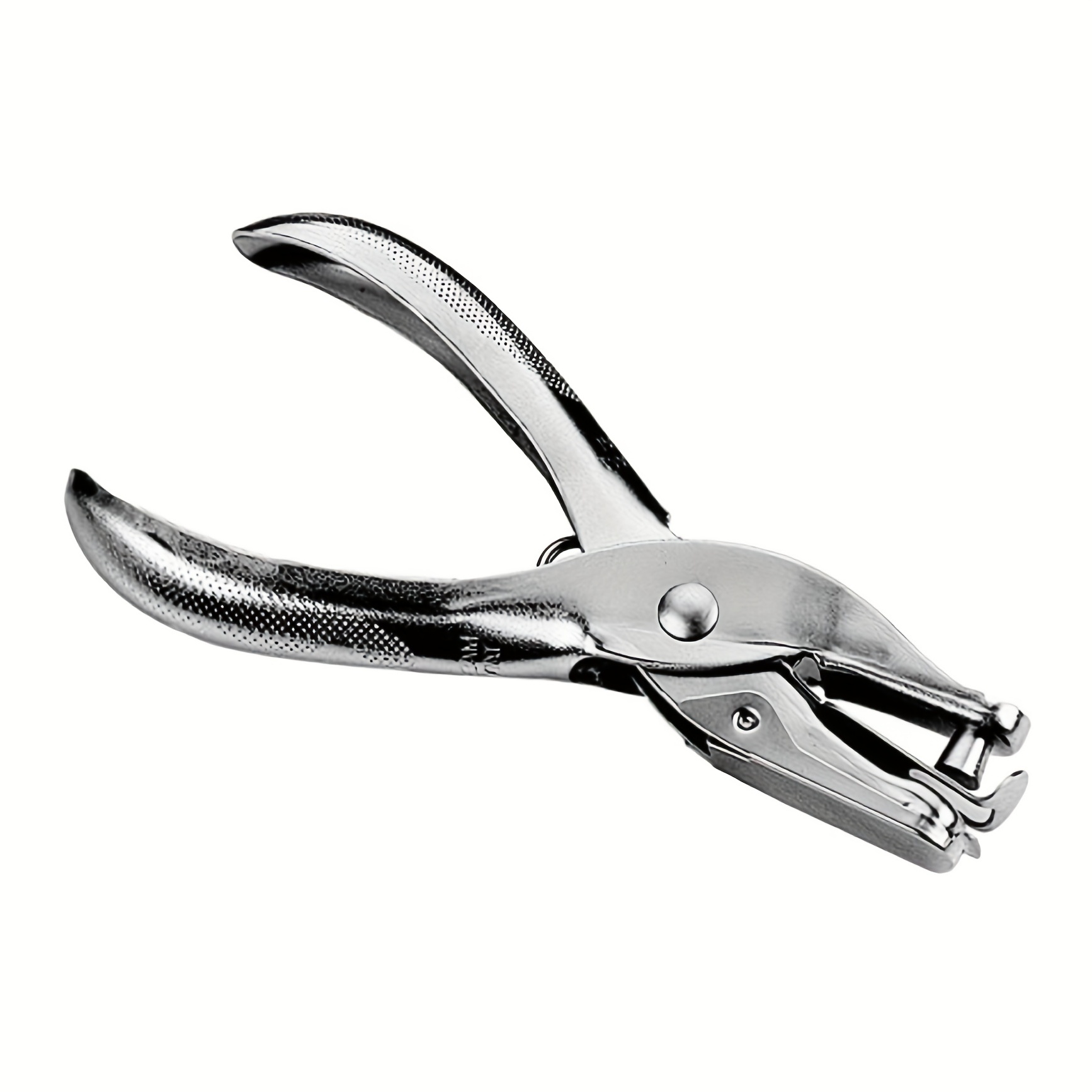 1pc Silver Iron Manual Hole Puncher, Simple Multi-purpose Hole Puncher For  Office, School