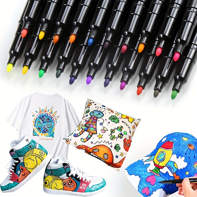Fabric Pen T shirt Cloth Drawing Pen Paintingclothes Washed - Temu