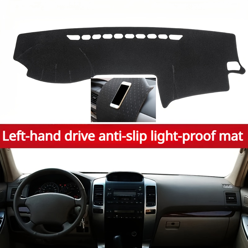 Tapis de protection antidérapant pour tableau de bord intérieur de voiture- Tapis