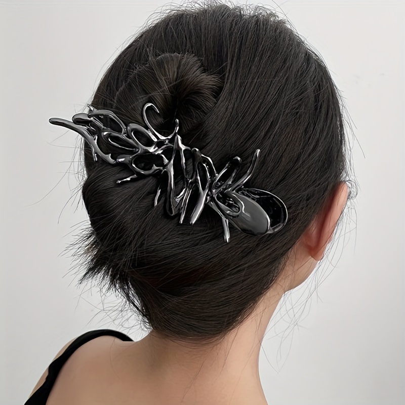 Duck Billed Clip Hair Claw for Ponytail Holder
