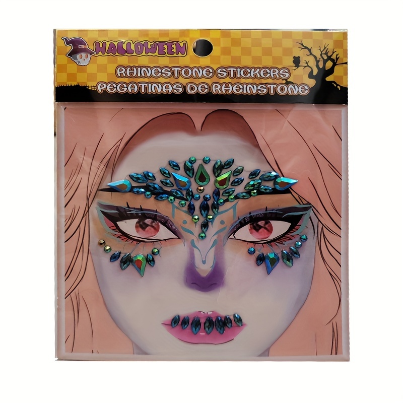 Eye Face Gems Acrylic Stickers Jewels Rhinestone Makeup Decor Tattoo  Accessories