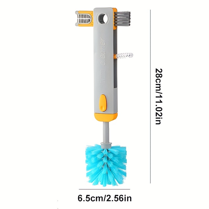 1pc Multi-functional Crevice Cleaning Brush