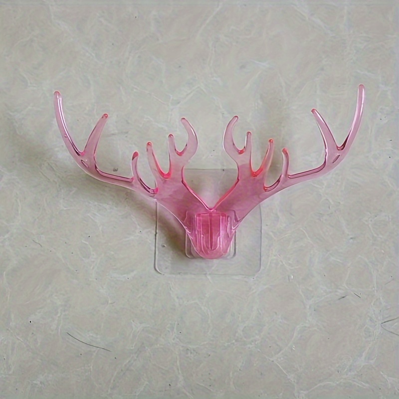 American Antler Decorative Hook Self-Adhesive Punch-Free Wall