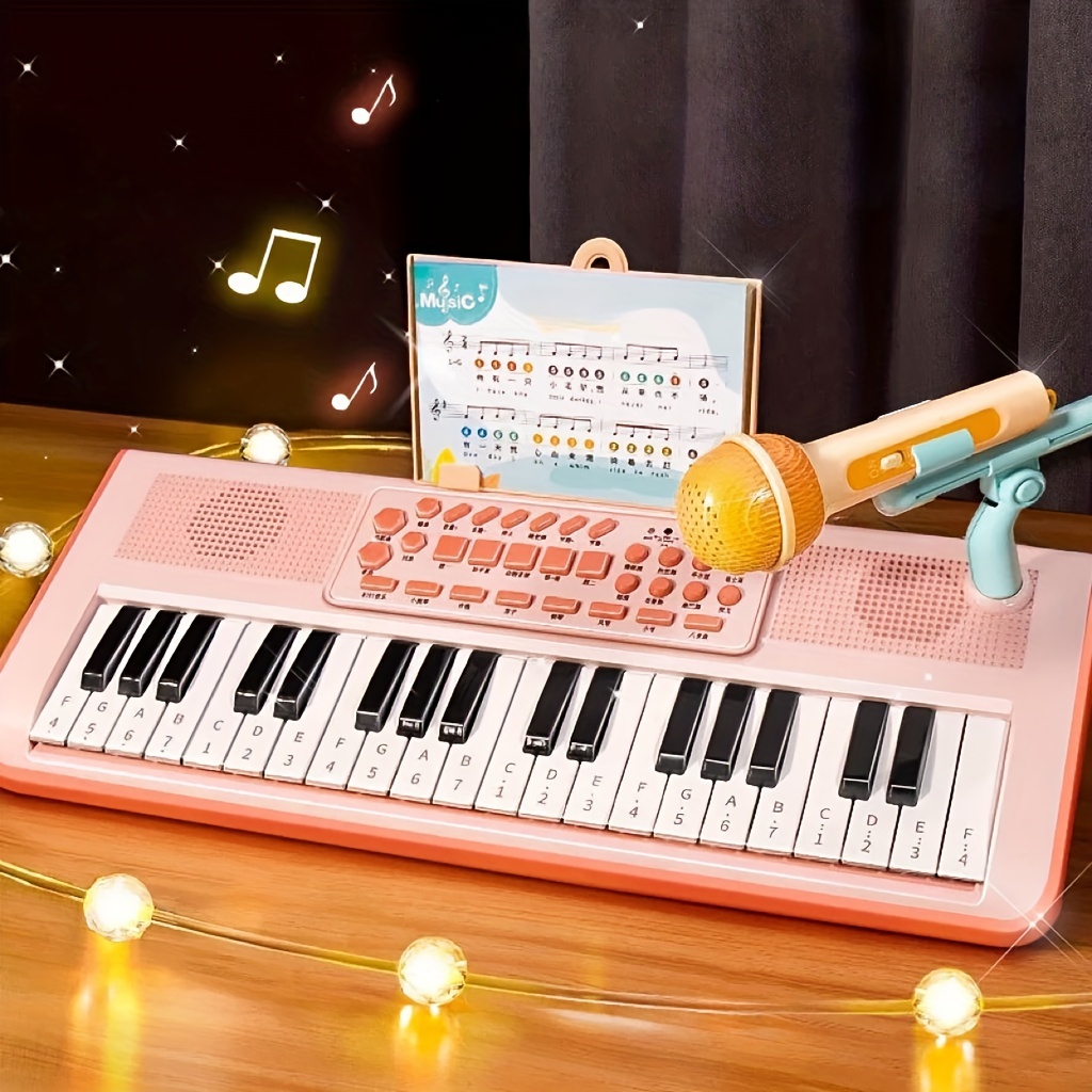 Mini pianos teclado teclado piano teclado música teclado teclados  electrónicos, pequeño piano eléctrico portátil multifuncional para  principiantes