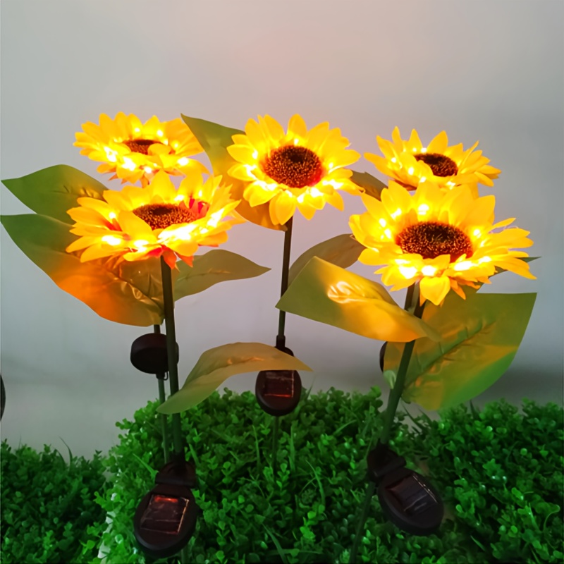 Lampe solaire encastrée dans le sol, imperméable, éclairage LED, luminaire  décoratif d'extérieur, idéal pour un jardin, une pelouse ou un paysage
