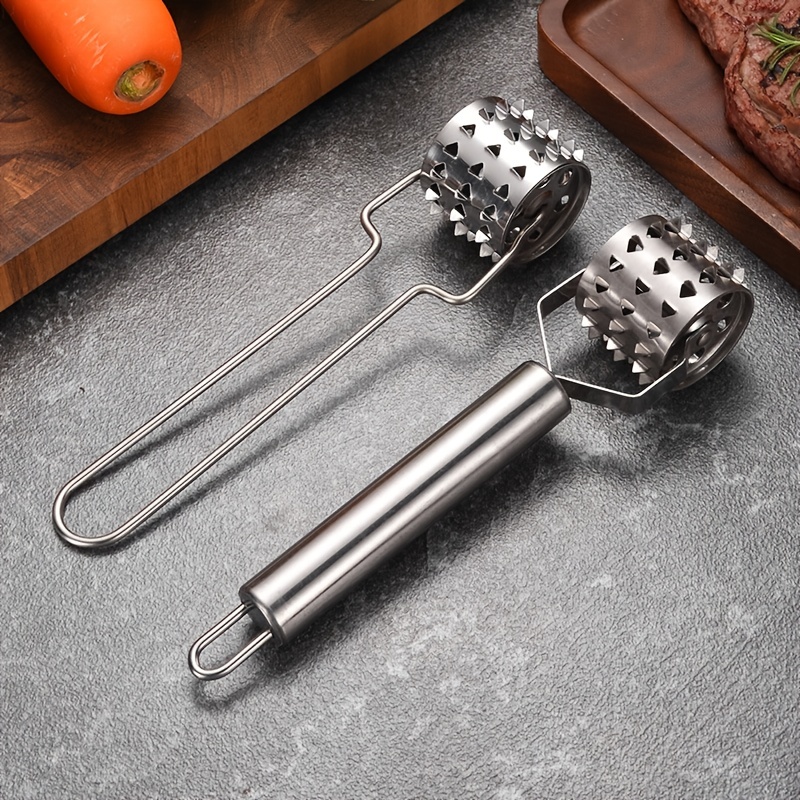 Kitchen Meat Tenderizer Stainless Steel Meat Tenderizer With - Temu