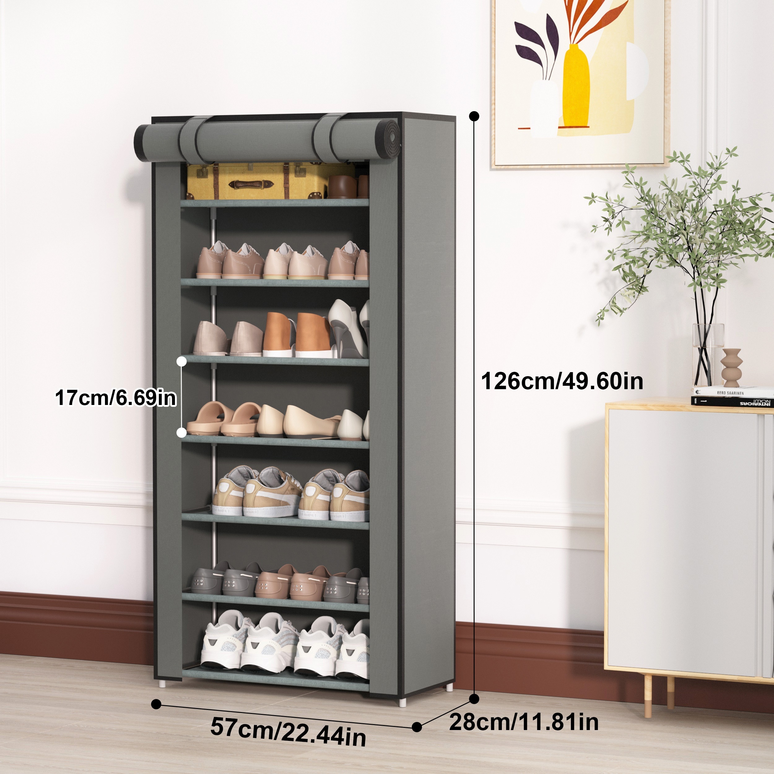 Foldable Shoe Rack - Temu