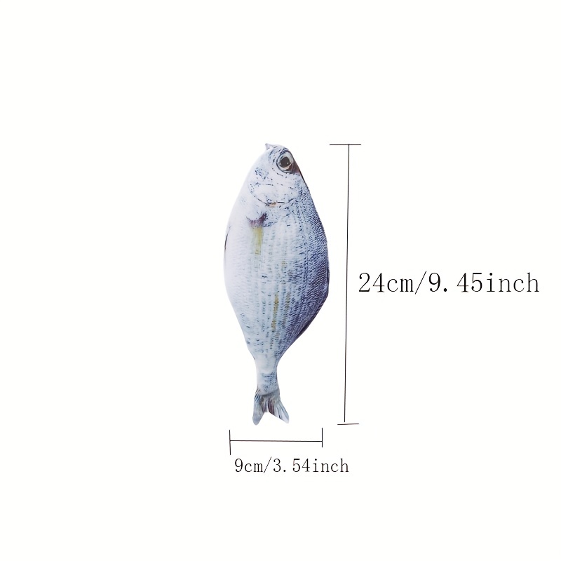  2 Pieces of Simulation Fish-Shaped Pencil Case Pencil Bag  Waterproof Pencil Bag Fish Coin Purse Novelty Pencil Bag Interesting Pencil  Bag Durable Stationery Bag Gift Boys Girls School Office Supplies 
