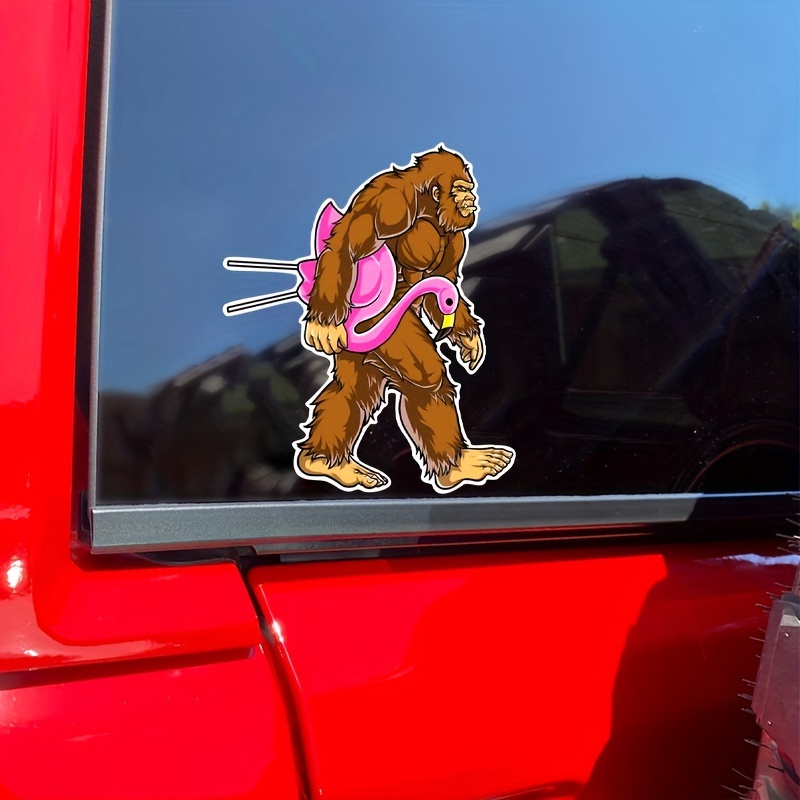 

Humorous Flamingo Beach Life Vinyl Sticker For Cars And More