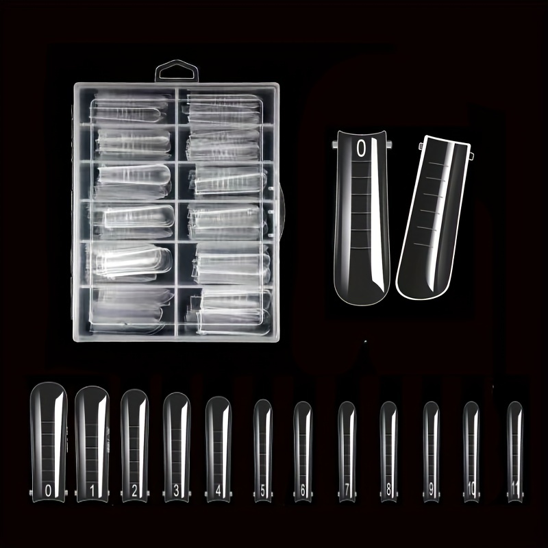 

/120pcs Dual Nail Forms Set - Acrylic Nail Molds Kit With Form Nail Extension Clips, Gel Brush Pen, And Nail Files For Nail Art