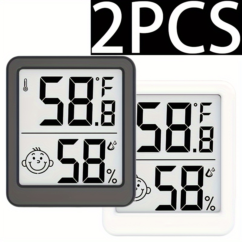 Indoor Humidity Meter Hygrometer, Room Thermometer For Accurate Room  Temperature Monitor, Digital Hygrometer With Indoor Thermometer For Home,  Baby Nursery, And Humidity Sensor Enhanced Comfort
