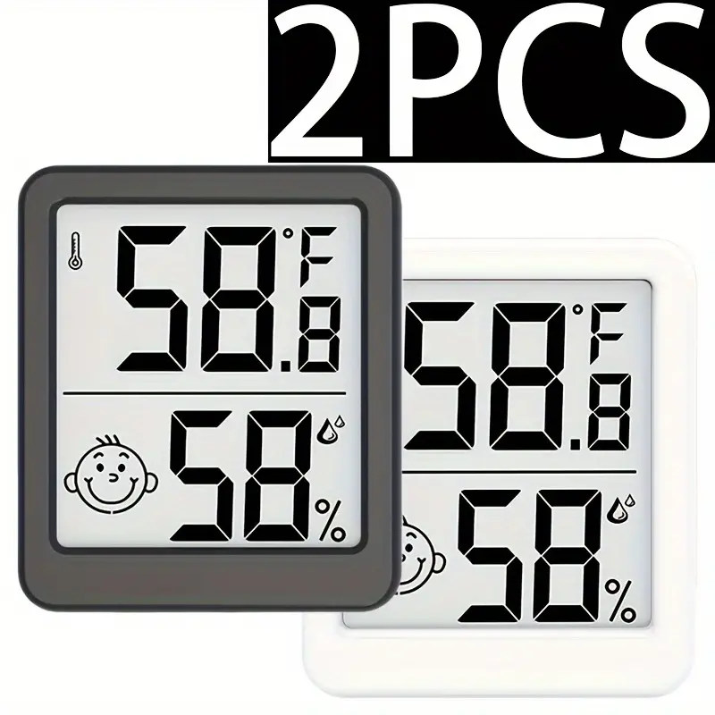 Indoor Humidity Meter Hygrometer, Room Thermometer For Accurate Room  Temperature Monitor, Digital Hygrometer With Indoor Thermometer For Home, Baby  Nursery, And Humidity Sensor Enhanced Comfort - Temu Philippines