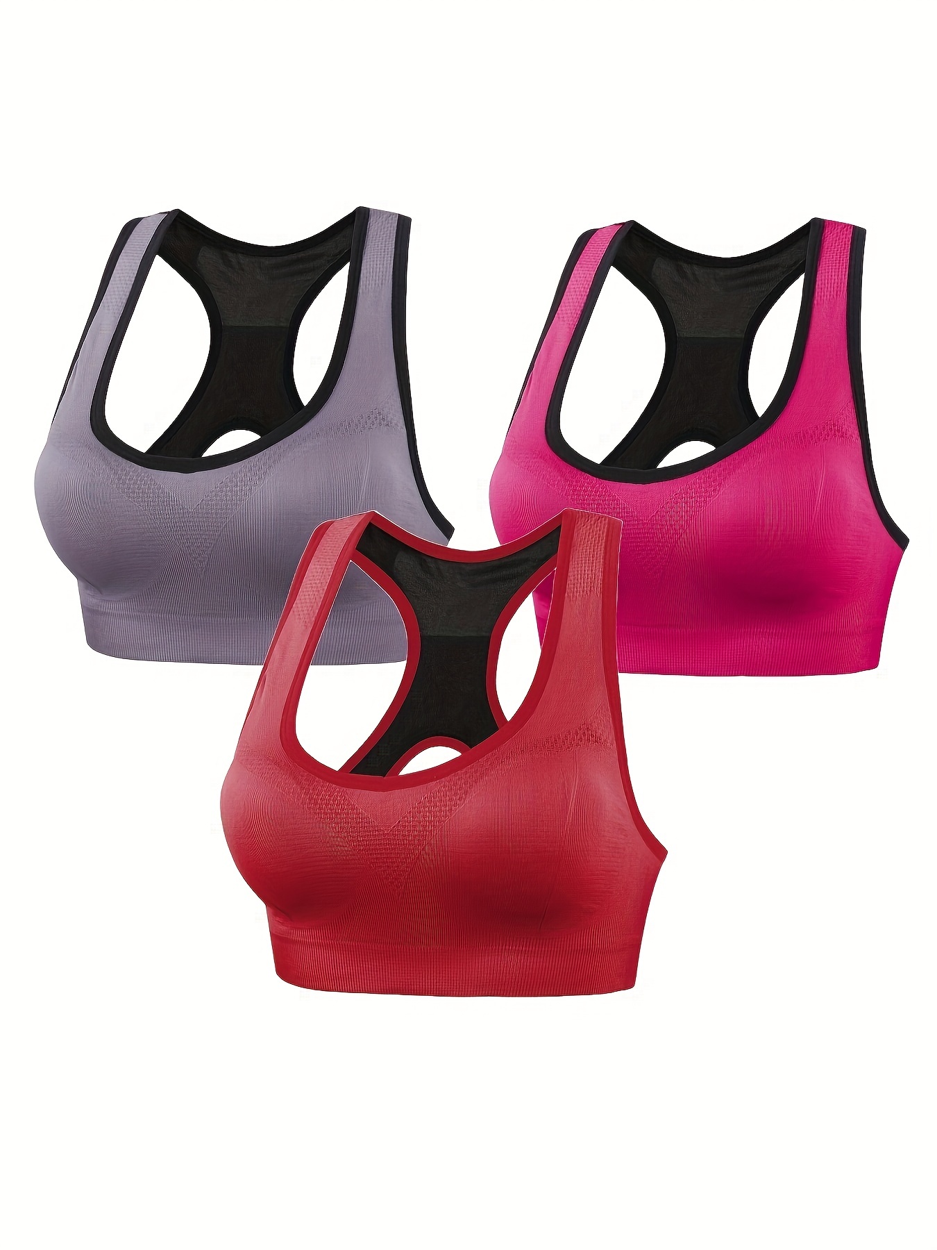 Women's Push Up Bra Grils Sport Bralettes Workout Tank Tops Yoga