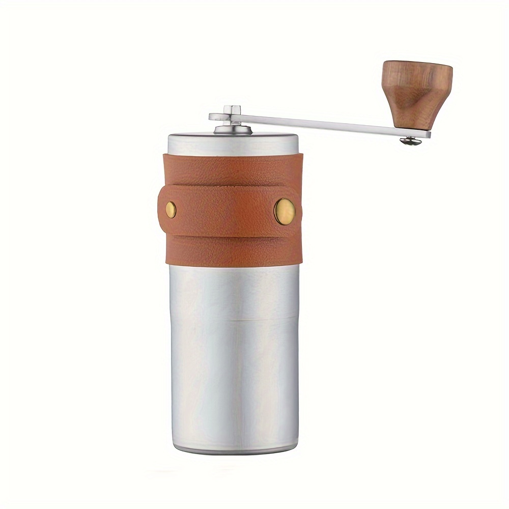 1pc Manual Stainless Steel 304 Handheld Coffee Bean Grinder, Hand