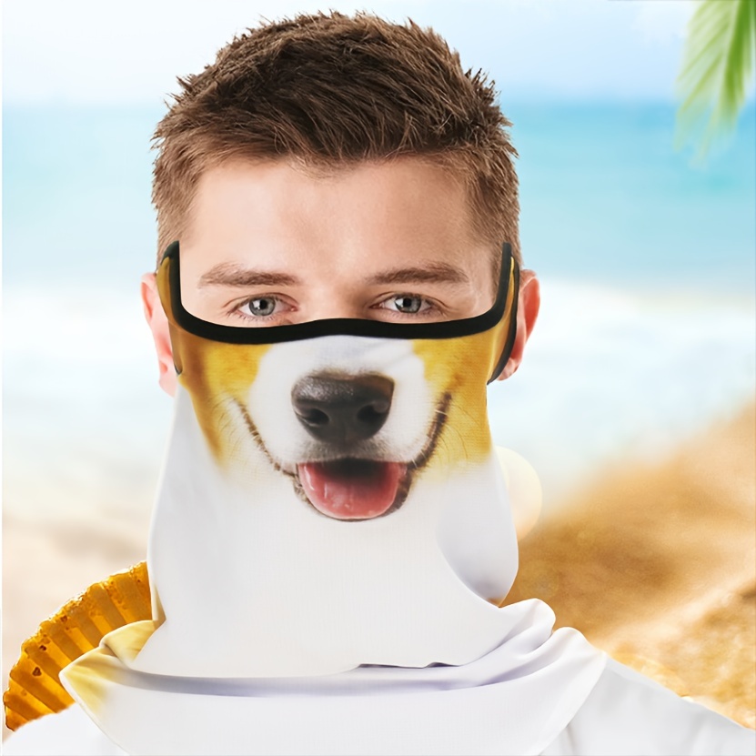 Breathable Sun Visor Face Mask Sun Protection Outdoor - Temu Canada