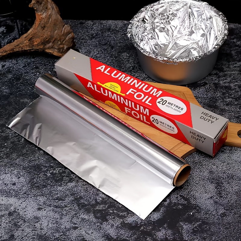 Premium Silver Aluminum Foil Sheets For Restaurant Camping - Temu