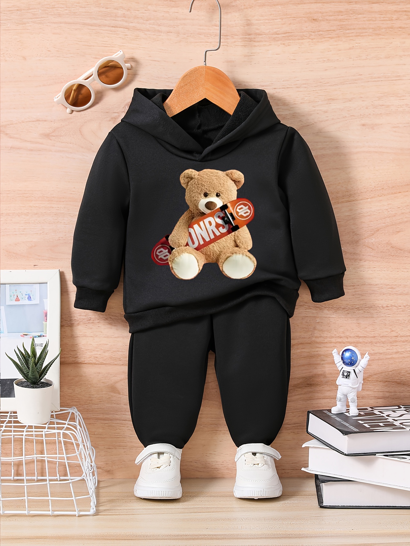 Toddler Baby Trousers Long Sleeve Sweatshirt Set Fall Winter - Temu