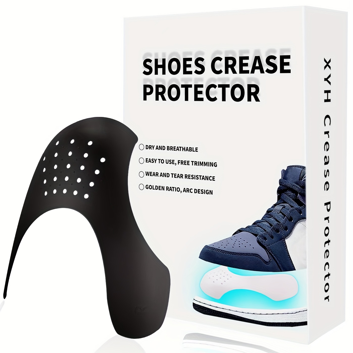2 Pares Protectores Pliegues Zapatos: Protector Antiarrugas - Temu Chile