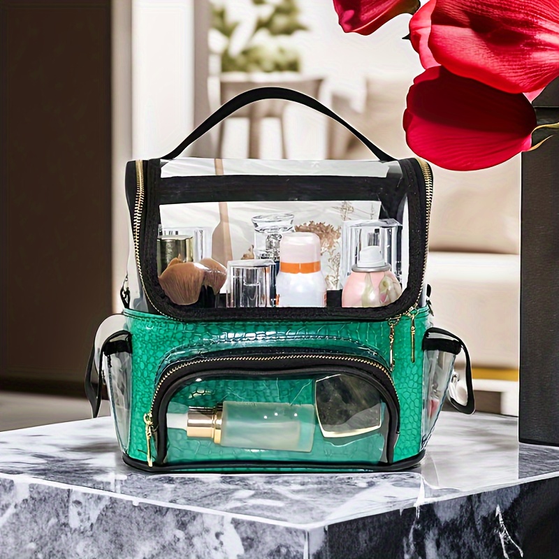 Empty Professional Makeup Box Artist Large Bag Travel Suitcase Pouch  Handbag