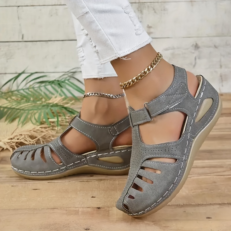 Women's Closed Toe Wedges  Comfortable Closed Toe Summer Wedges - OTBT  shoes