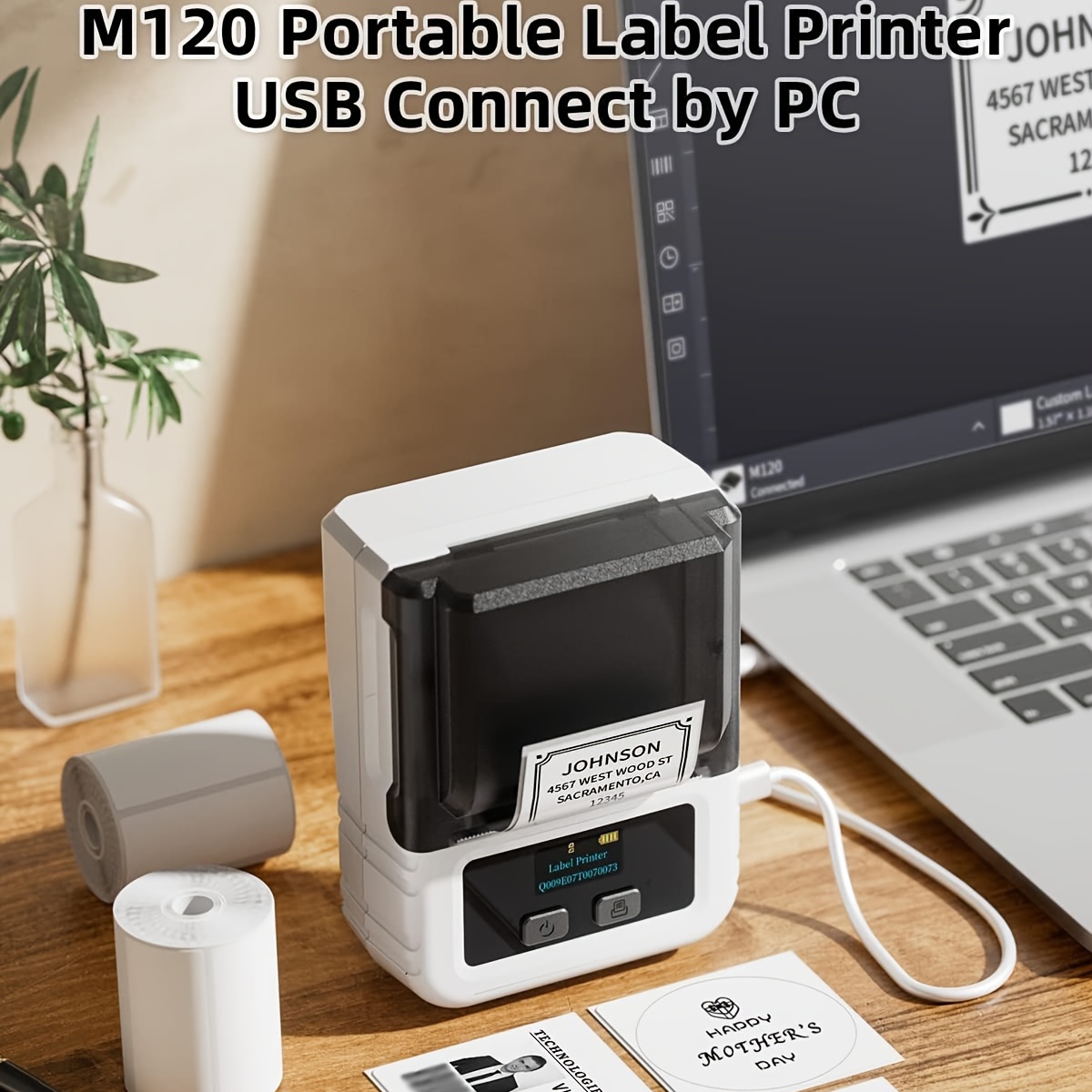 M120 Bluetooth Label Maker