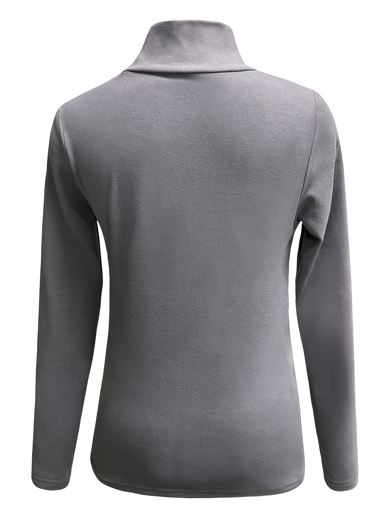 Womens Thermal Tops Long Sleeve Shirts Mock Neck Slim Fitted Casual Tee Tops,  Black, Large : : Clothing, Shoes & Accessories