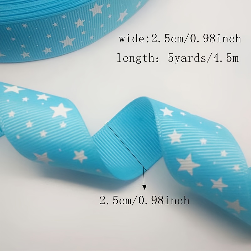 1 pc (3 Meter) Just For You 2.5CM Colorful Ribbon For Flower