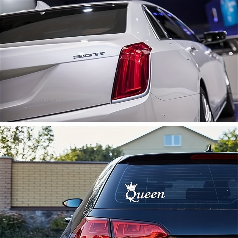 Crown Queen Car Stickers Fashion Waterproof Vinyl Decal Auto - Temu Canada
