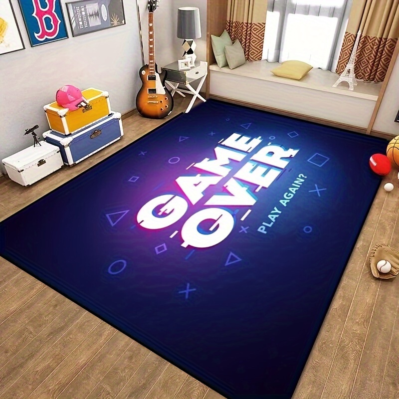 alfombra para cocina alfombra habitación niño alfombra suelo gamingAlfombra  de pista de baloncesto 3D para decoración del hogar, tapete antideslizante  de área grande, para pasillo y dormitorio