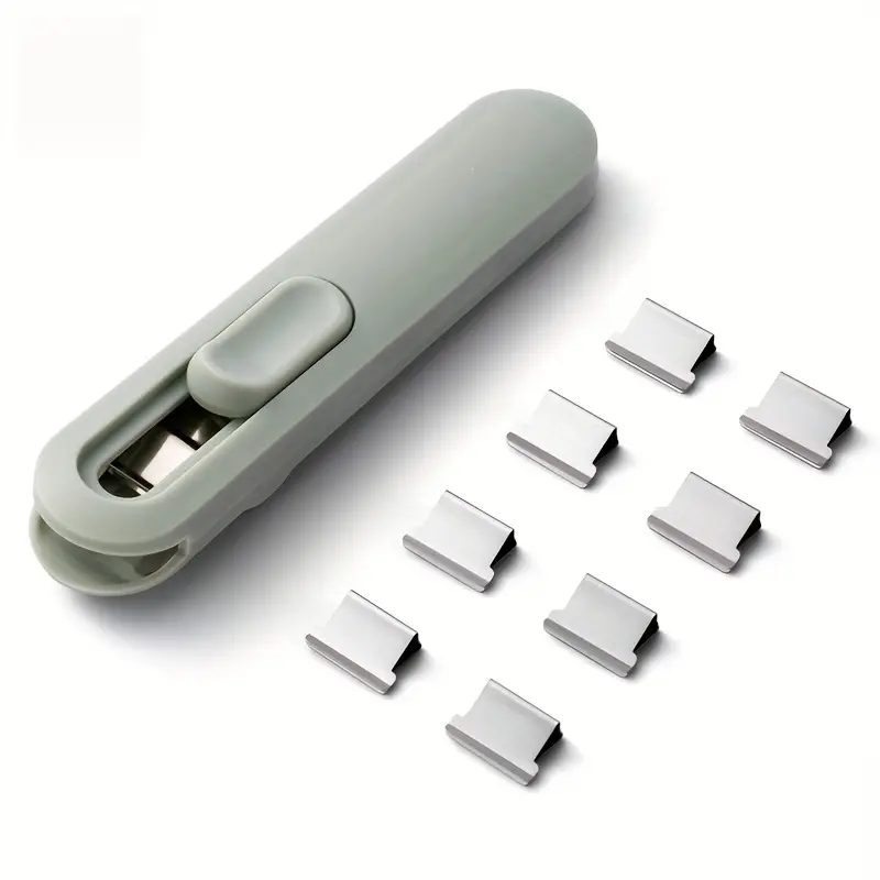 Stapleless Stapler Paper Clipper Pusher Clip For Office - Temu