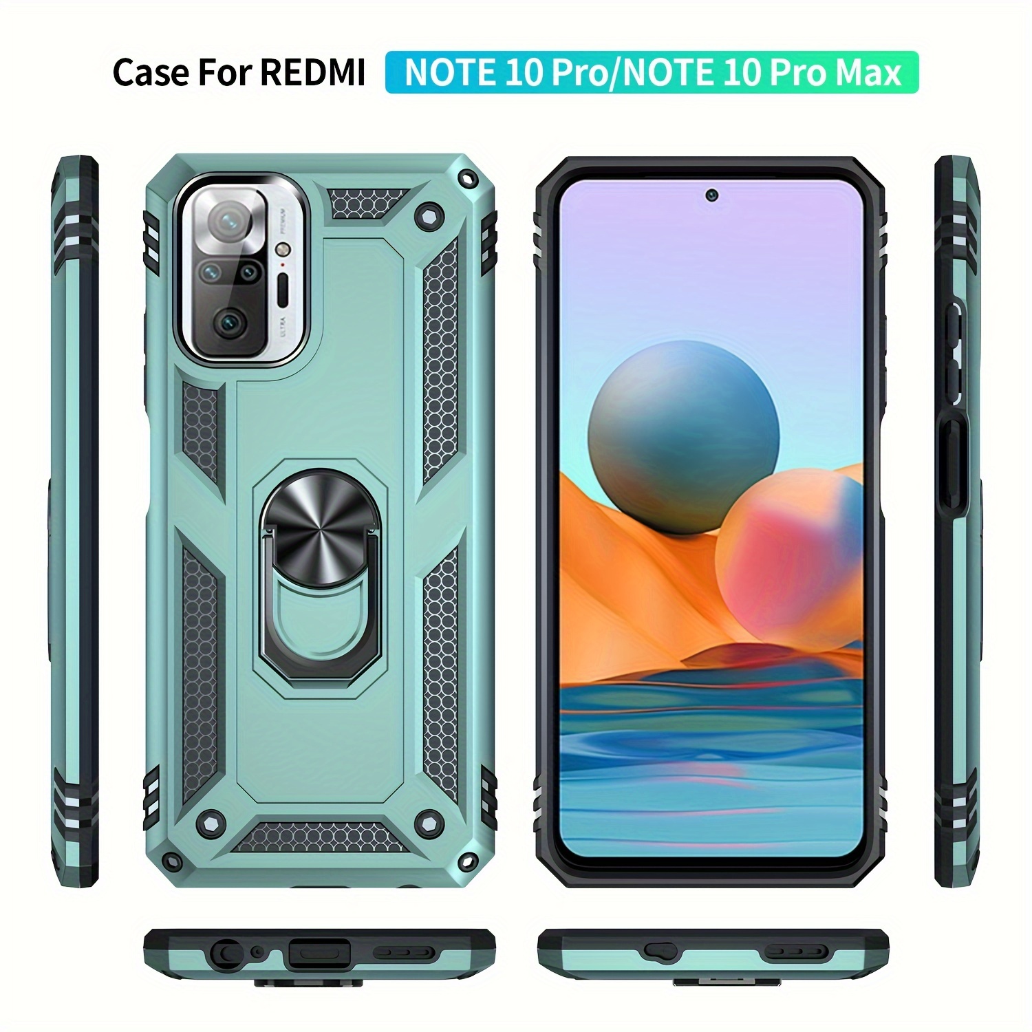 Para Xiaomi Redmi Note 10 5G Funda protectora a prueba de golpes