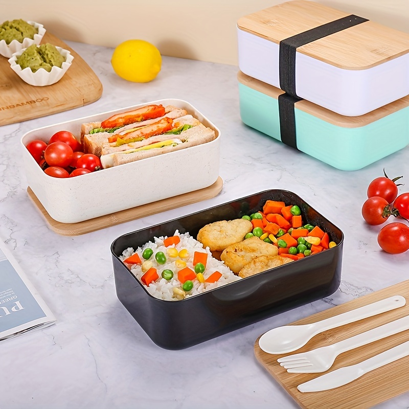 Bunny Portable Lunch Box Cute Rabbit Bento Box 3 Compartment - Temu