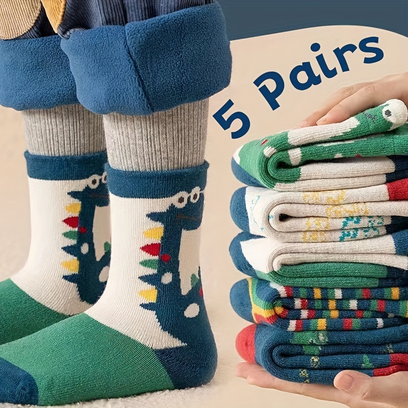 Calcetines de dinosaurios divertidos para niños, calcetines personalizados  para niños, calcetines de dinosaurios de colores, calcetines de rayas para  niños, regalo de calcetines para niños, regalo de San Valentín para niños 