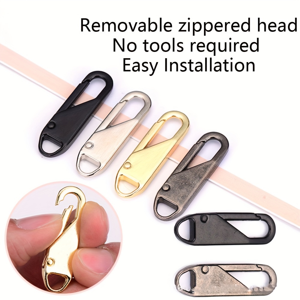 Zipper Stop Replacement Zipper Puller Lower And Upper Stop - Temu