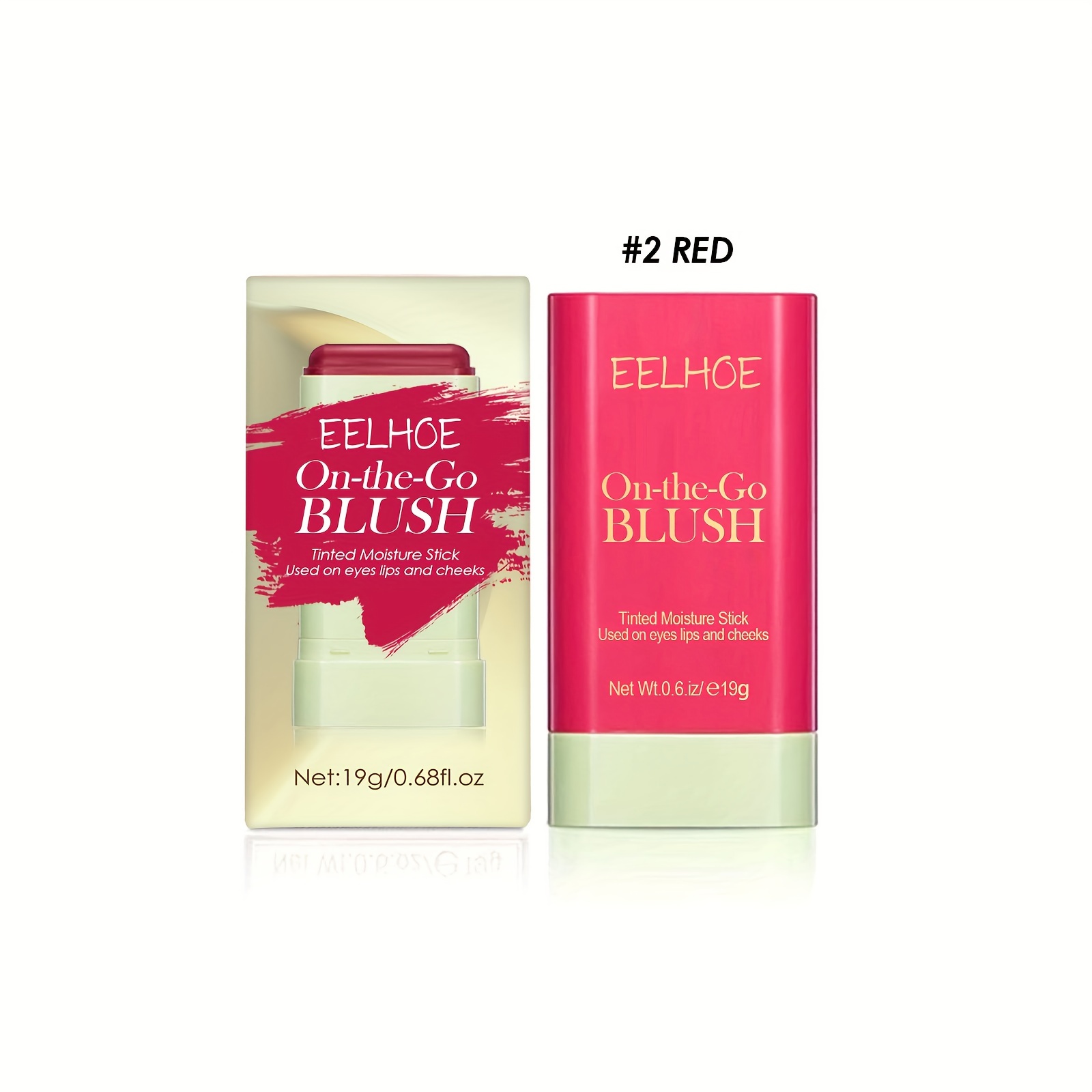 Delicate Waterproof Blush Stick for Brightening Contouring