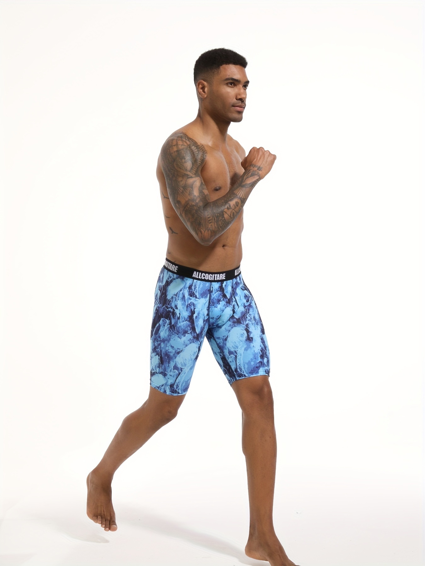 Men's Breathable Boxer Briefs - Moisture Wicking Supportive Underwear