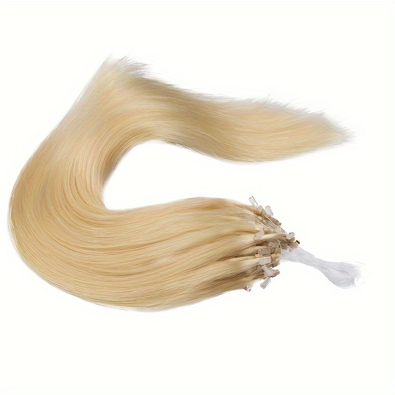 Get 100pcs 5mm Silicone Micro Link Beads for Hair Extensions