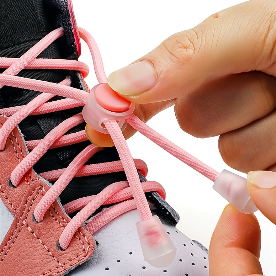 Elastic No Tie Shoelaces Semicircle Shoe Laces For Adults - Temu