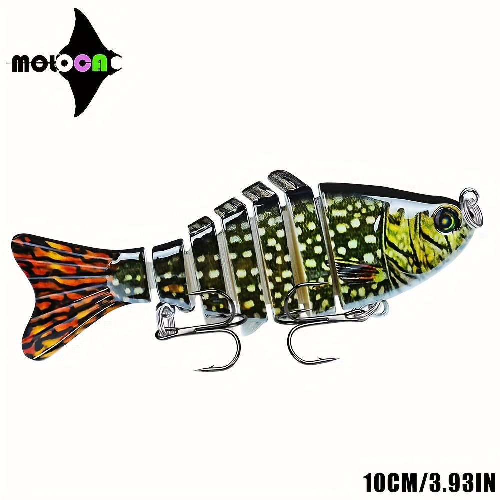 Artificial 4 Segments Fishing Wobbler Lure Lifelike Multi - Temu