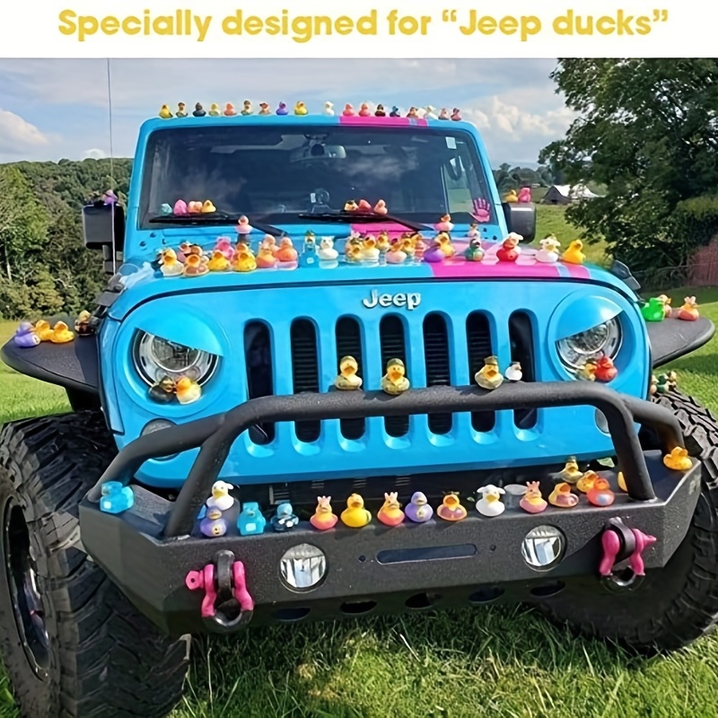 Jeep Duck Holder Sturdy Rubber Duck Mount Double Sided - Temu