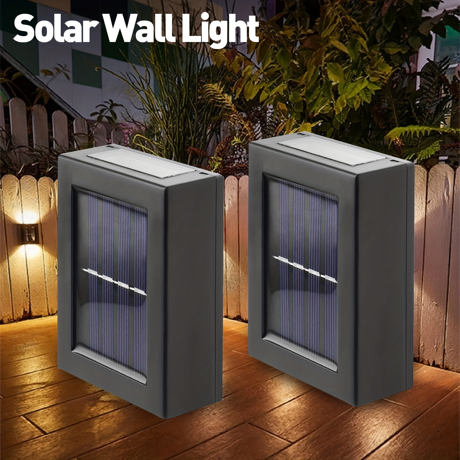 2/4pcs Linterna Solar Luces Solares Impermeables Ip65 - Temu Mexico