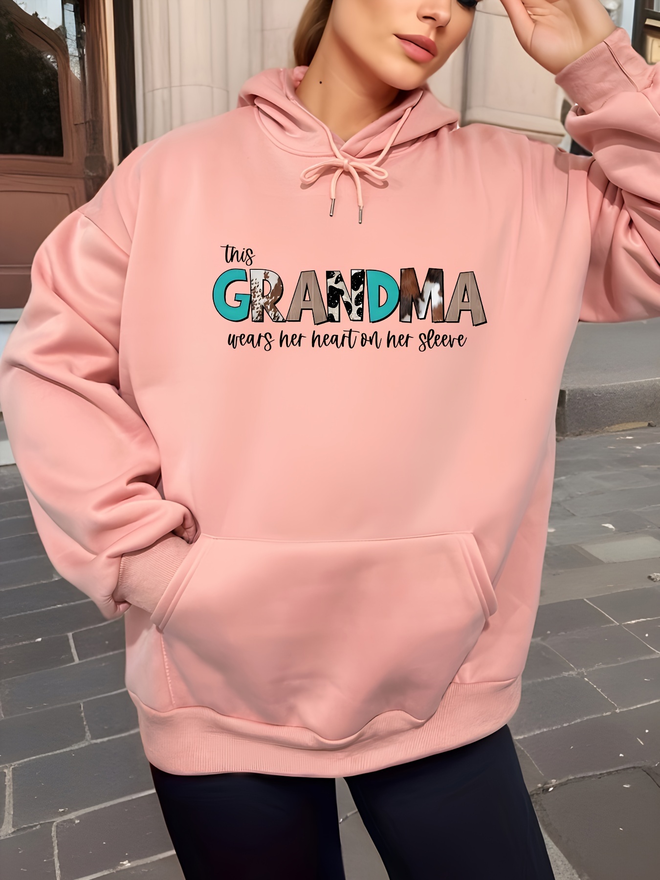 Sudadera Capucha Estampado Chica Anime Bolsillo Canguro - Temu Chile