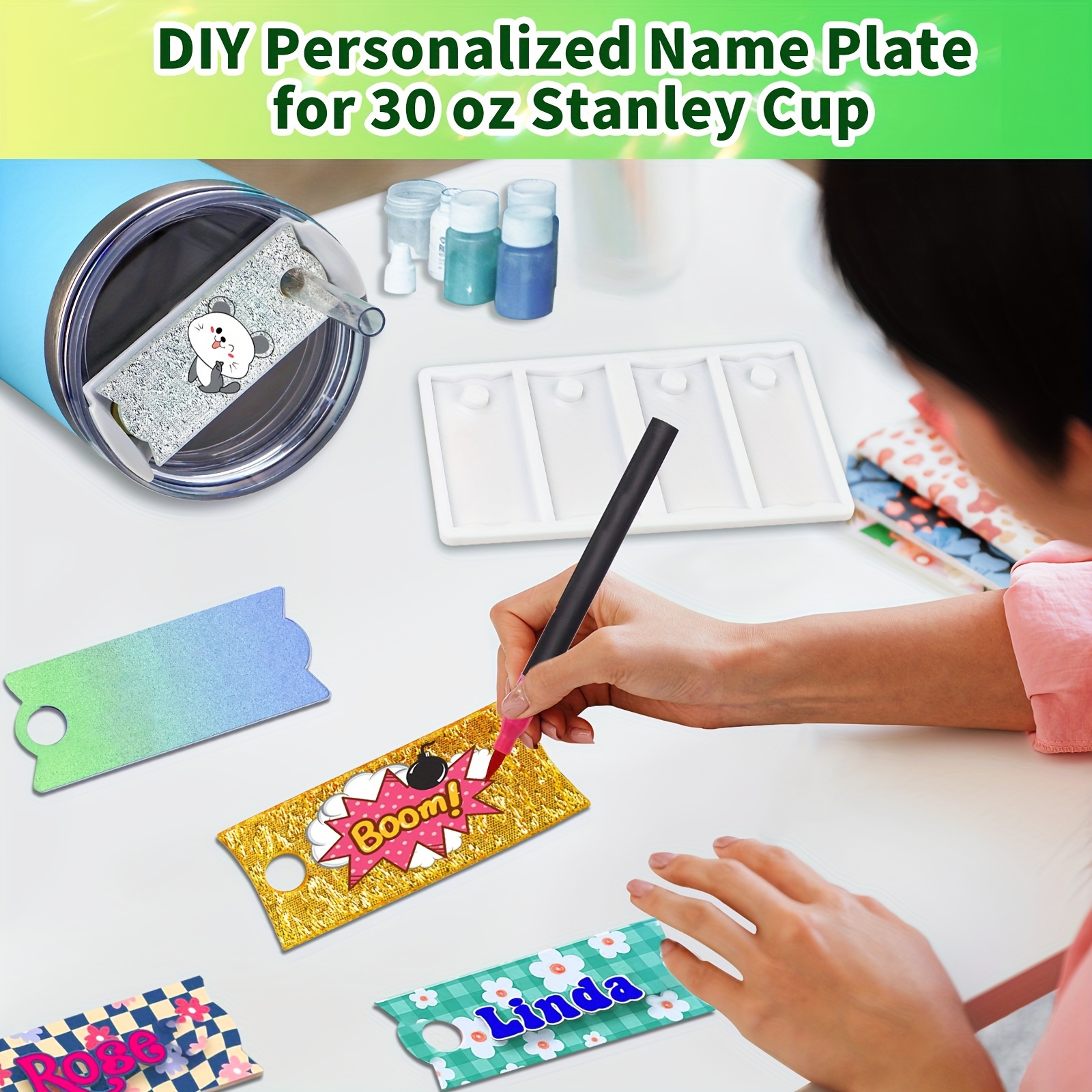 How to make stanley name plate mold｜TikTok Search