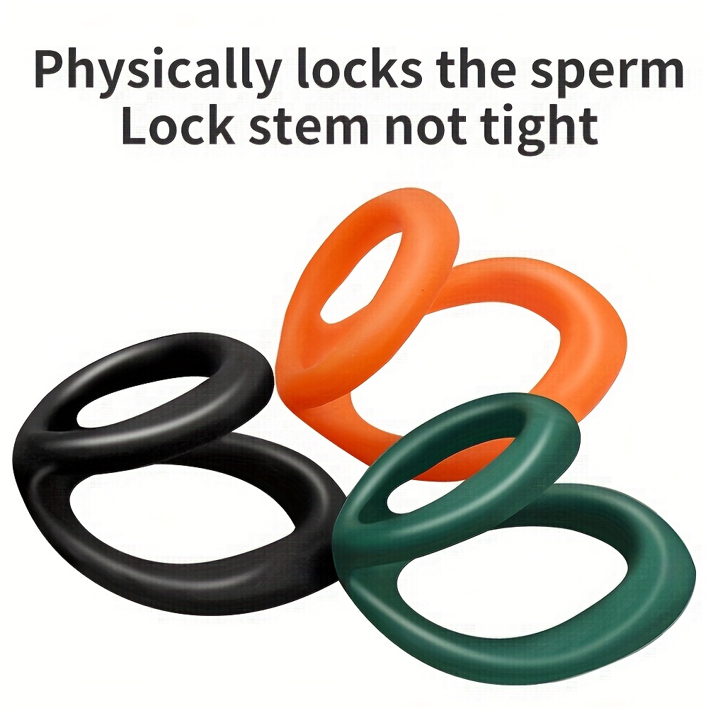 Cock Ring Silicone Penis Ring Male Delay Ejaculation - Temu